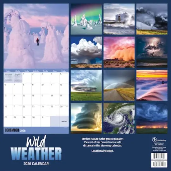 2026 Weather Wall Calendar {6}