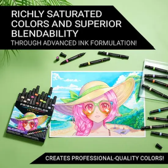 Prismacolor® Premier® Manga Dual-Ended Art Markers, 12ct. {4}