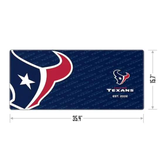 Logo Series Desk Pad Houston Texans {4}