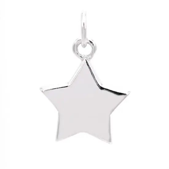 Sterling Silver Star Icon Charm by Bead Landing&trade; {1}