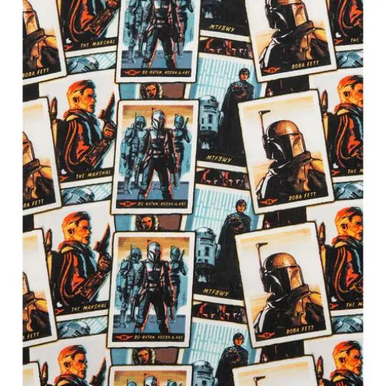 The Mandalorian New Card Stacks Precut Cotton Fabric {4}