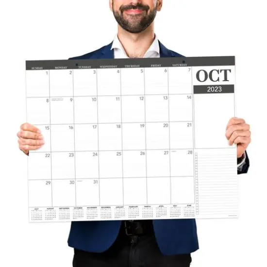 TF Publishing 2023 - 2024 Professional Large Desk Pad Monthly Blotter Calendar {7}