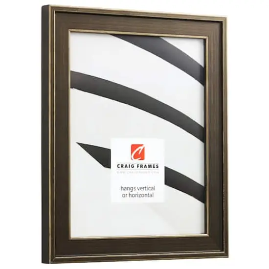 Craig Frames Metropolis Antique Pewter Picture Frame {4}