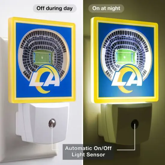 NFL StadiumView Nite Light Los Angeles Rams {6}