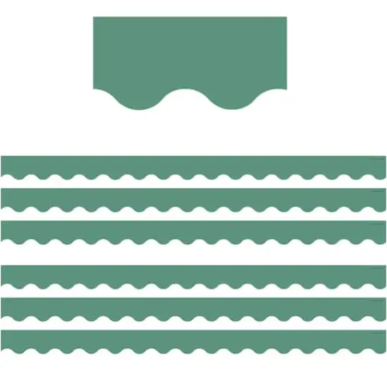 Teacher Created Resources Eucalyptus Green Border, 210ft. {1}
