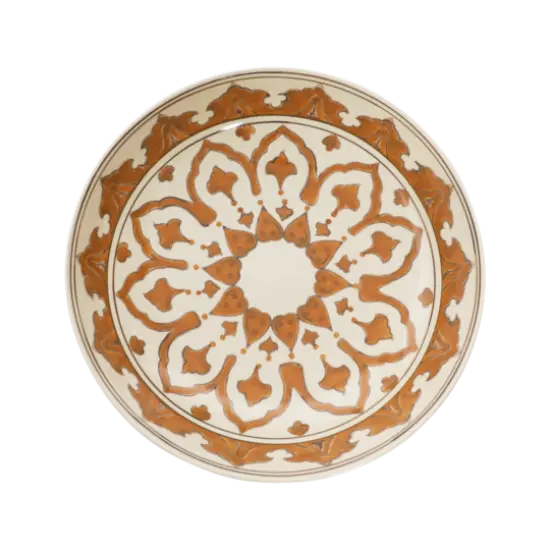 Hello Honey&reg; 14" Hand Painted Ceramic Serving Bowl {3}