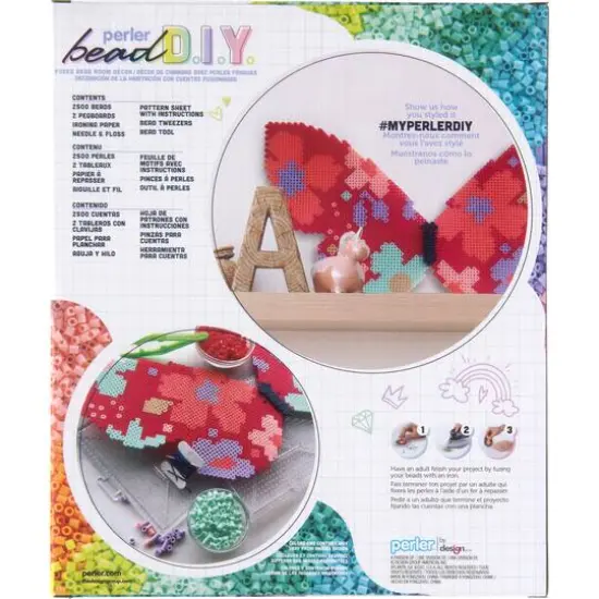 Perler&reg; Bead DIY Butterfly Room D&eacute;cor Kit {8}