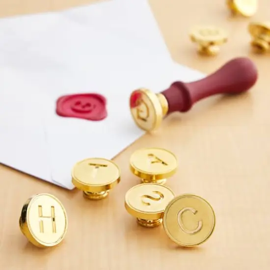 Monogram Sealing Wax Stamp Set by Recollections&trade; {3}