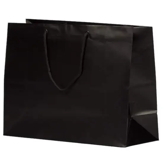 JAM Paper X-Large Black Matte Gift Bags, 100ct. {4}