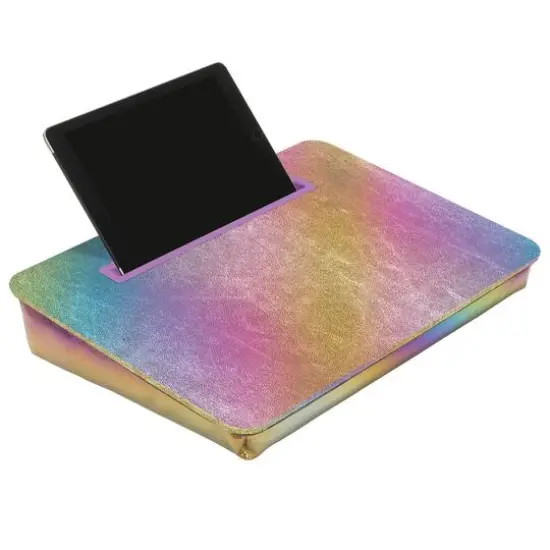 Make It Real&trade; 3C4G 12" x 17" Cosmic Rainbow Lap Desk {5}
