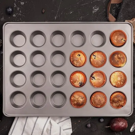 Non-Stick 24-Cavity Muffin Pan by Celebrate It&reg; {4}