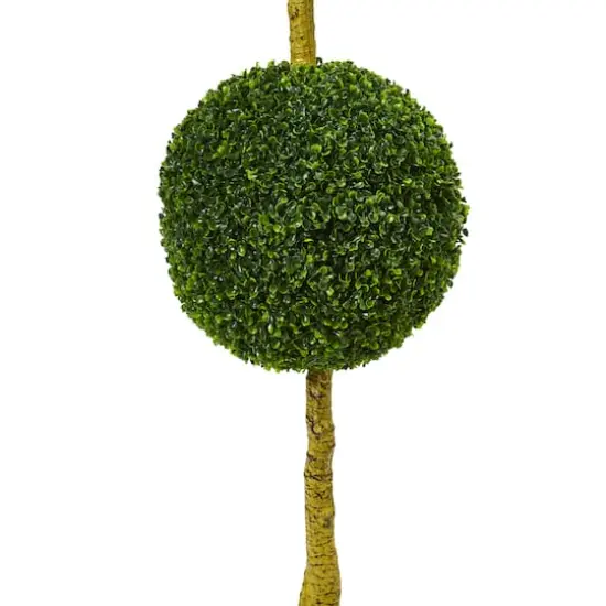 4.5ft. Potted Double Ball Boxwood Topiary Tree {4}