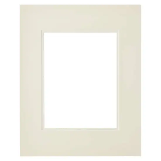 16" x 20" Double Mat by Studio D&eacute;cor&reg;, 10" x 13" Opening, Ivory {4}