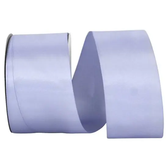 JAM Paper 2.5'' x 50yd. Double Face Satin Ribbon Iris {1}