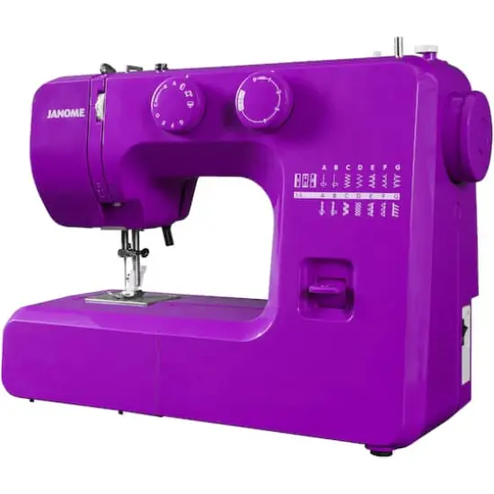 Janome Purple Majesty Easy-to-Use Sewing Machine {4}