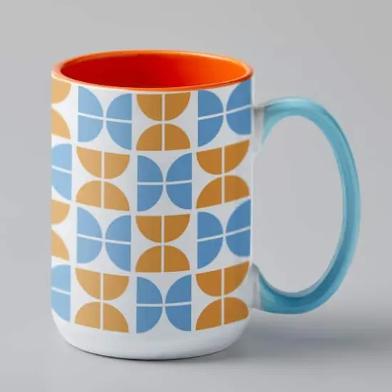 Cricut&reg; 15oz. Color-Pop Beveled Ceramic Mug Blank Bundle {6}