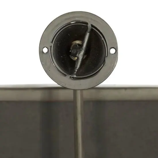 28" Rectangle Wood Wall Mirror Black {7}