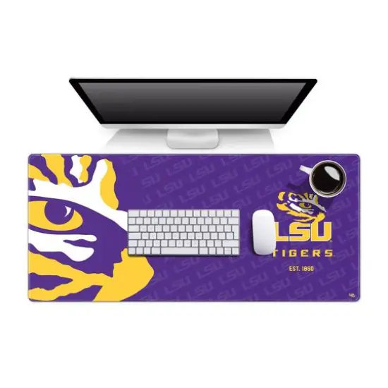 College Football Logo Series Desk Pad LSU Tigers {1}