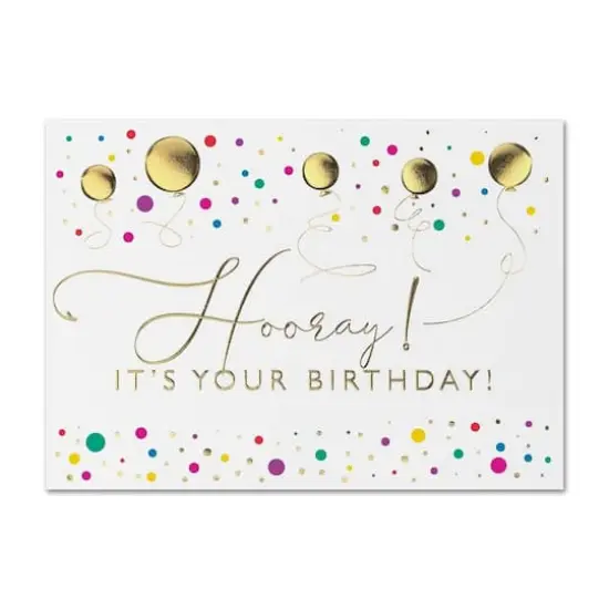 JAM Paper Hooray! Its Your Birthday! Cards, 25ct. {1}
