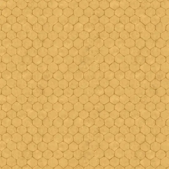 Springs Creative Crown Roost Yellow Chicken Wire Cotton Fabric {1}