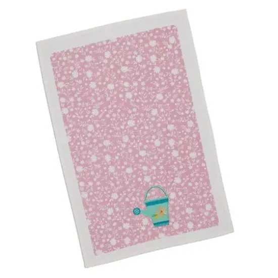 DII&reg; Watering Can Embellished Dishtowels, 2ct. {3}