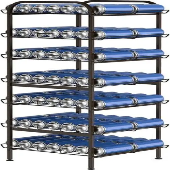NEX™ 43" Bronze Freestanding 7-Tier Water Bottle Organizer {1}