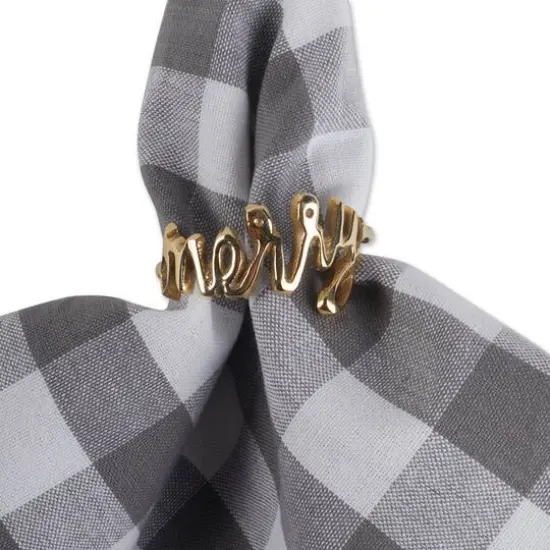 DII&reg; Merry Napkin Rings, 6ct. {4}