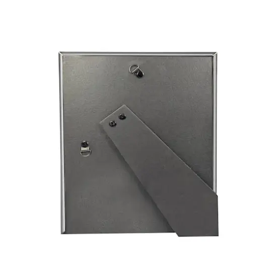 Basics&trade; 8" x 10" Silver Rounded Metal Frame by Studio D&eacute;cor&reg; {6}