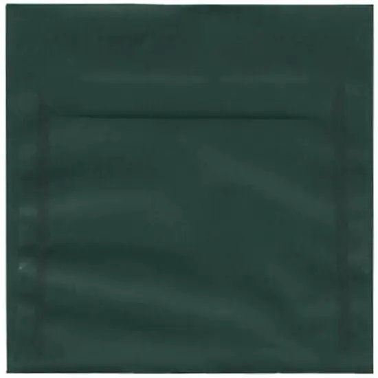 JAM Paper 6.5" x 6.5" Square Translucent Vellum Envelopes, 100ct. Racing Green {2}