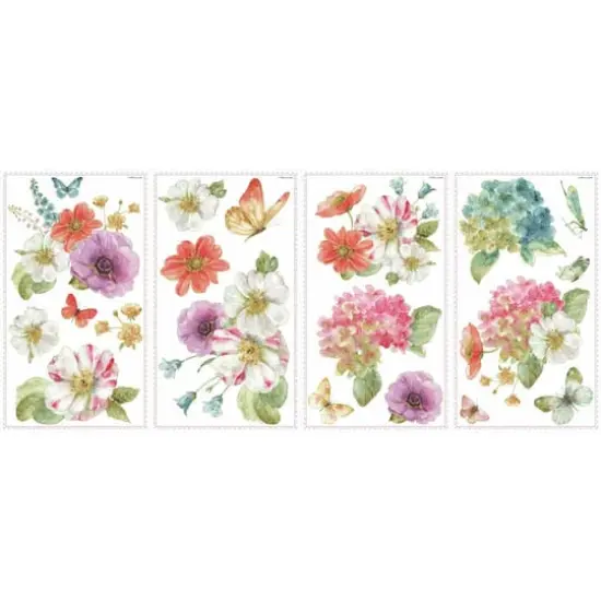 RoomMates Lisa Audit Garden Bouquet Peel & Stick Decals {1}