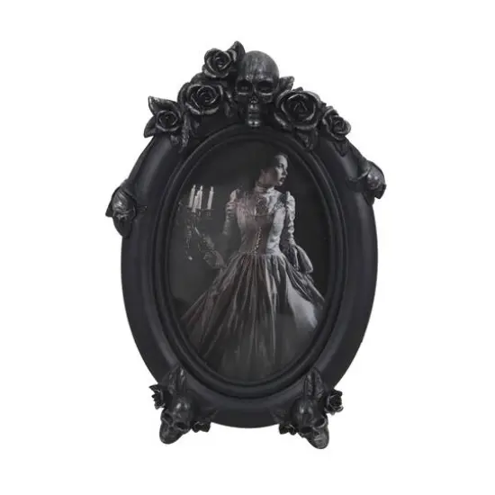 4" x 6" Black Rose & Skull Tabletop Frame by Ashland&reg; {1}