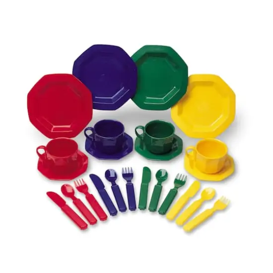 Learning Resources Pretend & Play Dish Set, 24ct. {1}