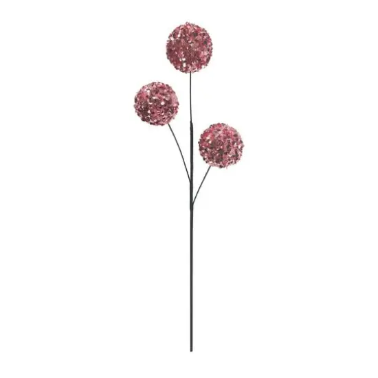 25.5" Sequin Spheres Stem by Ashland&reg; Pink {1}