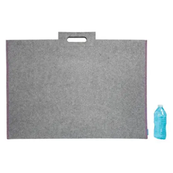 Itoya&reg; Profolio&reg; Midtown Bag Gray/Purple {4}