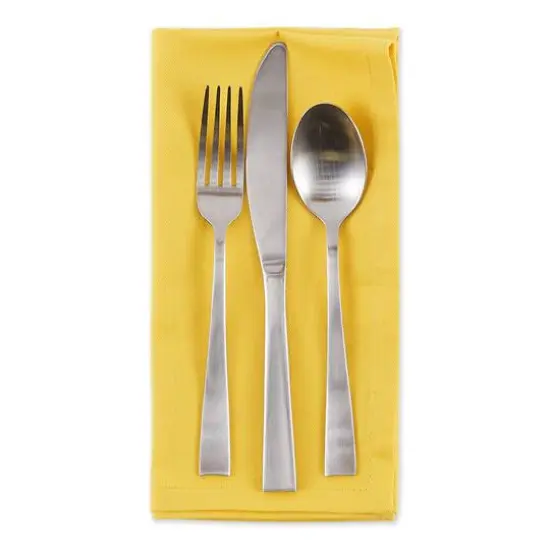 DII&reg; Solid Oversized Napkin, 6ct. Yellow Mello {4}