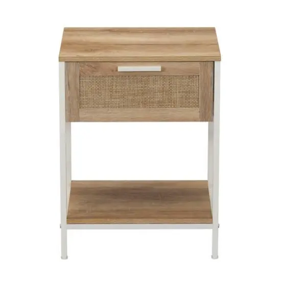 Household Essentials 23.5" Bungalow End Table Brown {6}