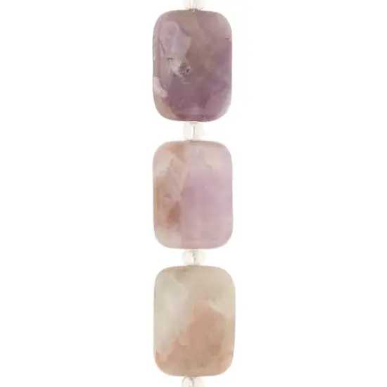 Amethyst Faceted Rectangle Beads, 20mm by Bead Landing&trade; {1}