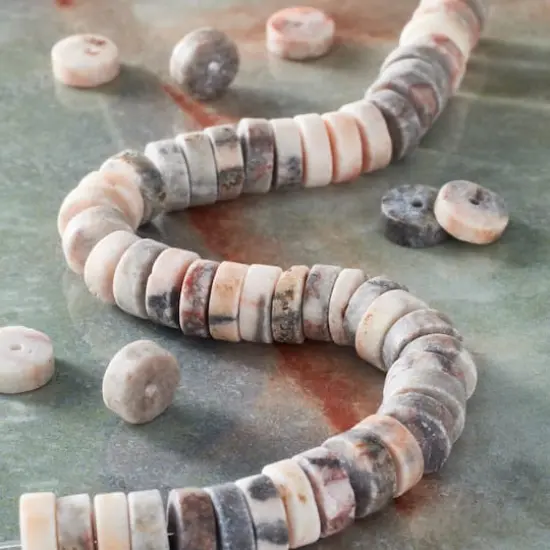 Pink Zebra Matte Heishi Beads by Bead Landing&trade; {3}