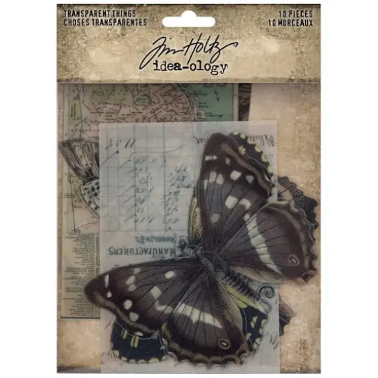 Idea-Ology Transparent Acetate Things Embellishments {1}
