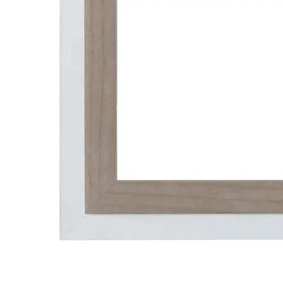 Basics&trade; 4" x 6" White & Natural Two-Tone Frame by Studio D&eacute;cor&reg; {4}