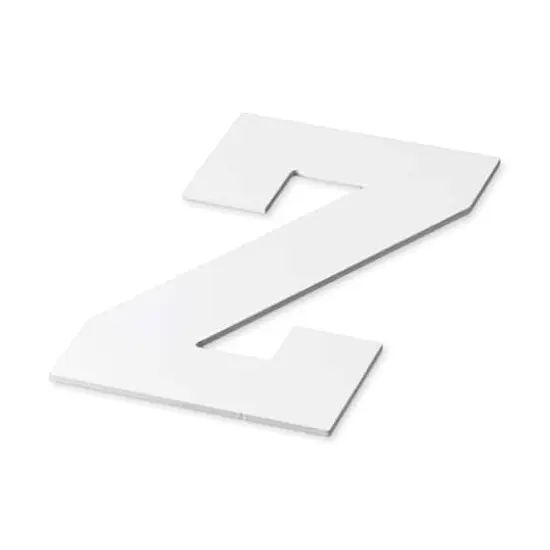 13" White MDF Uppercase Letter by Make Market&reg; Z {4}