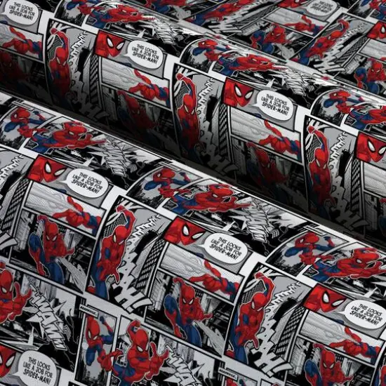 Marvel Spider-Man Comic Cotton Fabric {4}