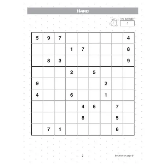 Dover Publications Creative Brain Games Extreme Sudoku Book {4}