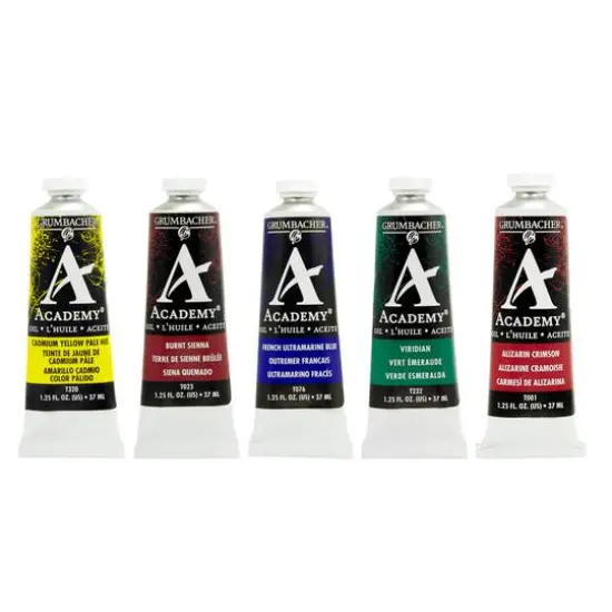 Grumbacher&reg; Academy&reg; Oil Color, 37mL Lemon Yellow {2}