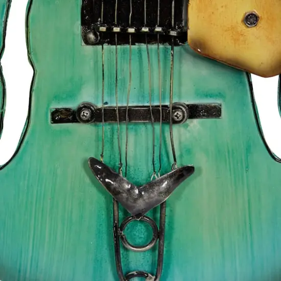 Metal Guitar Wall D&eacute;cor Set {4}