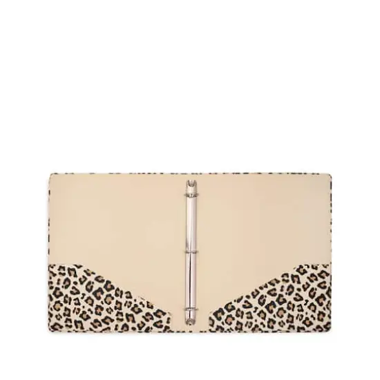 Steel Mill & Co.&reg; Leopard 3-Ring Binder {3}