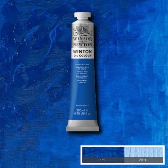Winsor & Newton™ Winton 6.75oz. Oil Colour™ Paint Cobalt Blue Hue {7}