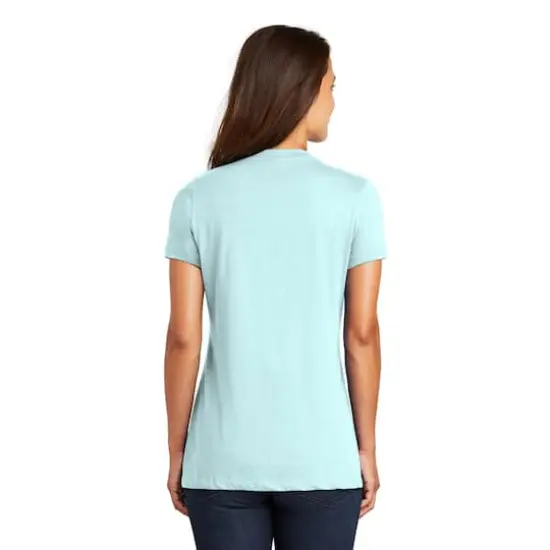 District&reg; Women's Perfect Weight&reg; V-Neck T-Shirt Seaglass Blue {6}