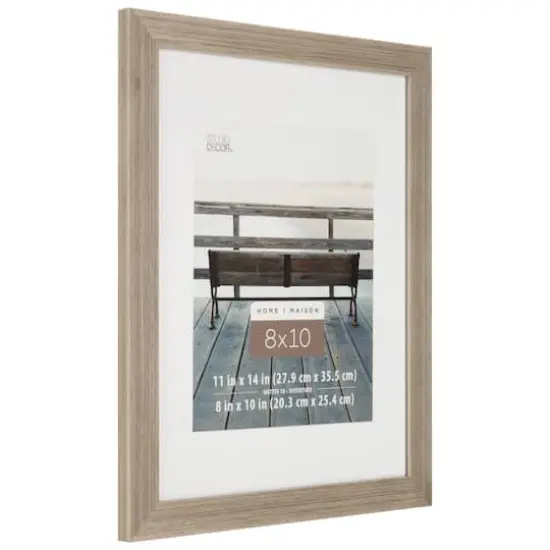 Home 8" x 10" Gray Frame with Mat by Studio D&eacute;cor&reg; {6}