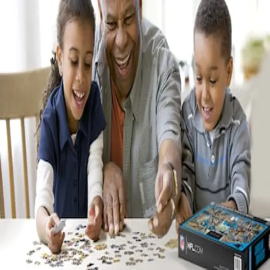 NFL Barnyard Fans 500 Piece Puzzle Carolina Panthers {4}